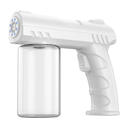 280ML Wireless Electric Sanitizer Sprayer USB Nano Blue Light Steam Spray Gun Disinfectant Fogger Machine Garden Atomizer Tool